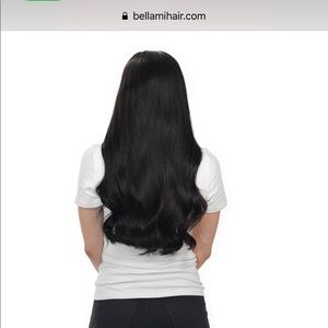 Bellami 18 inch Jet Black Hair Extensions